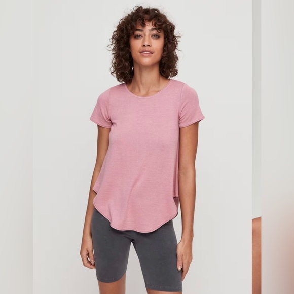 Aritzia Wilfred Free Light Grey Esther T-shirt (size S) - Picture 7 of 10